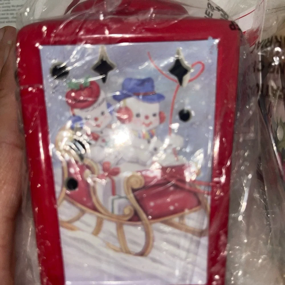 Mr. Christmas Set of 3 Illuminated Lantern Ornaments in Classic Mm89
